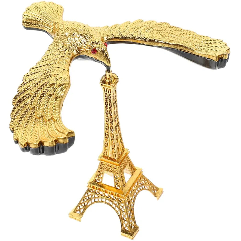 Eiffel Tower Eagle Bird Figurine Sculpture