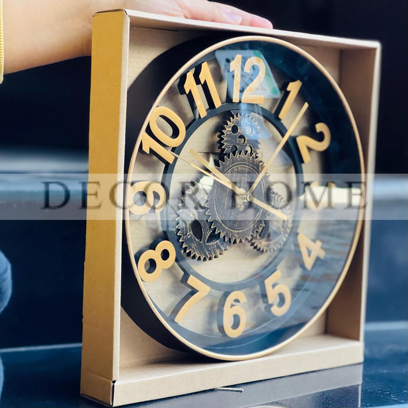 Round Decorative Analogue Wall Clock