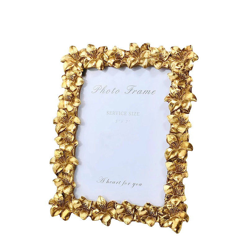 Floral Edge Photo Frame