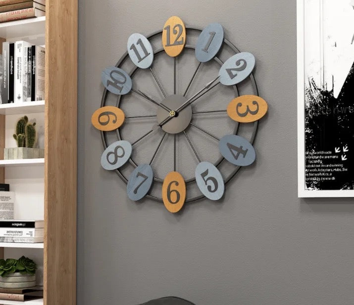 Nordic Ferris Wheel Wall Clock