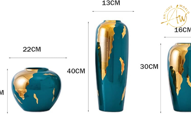 Ceramic Chic Vase Set (Set Of 3)