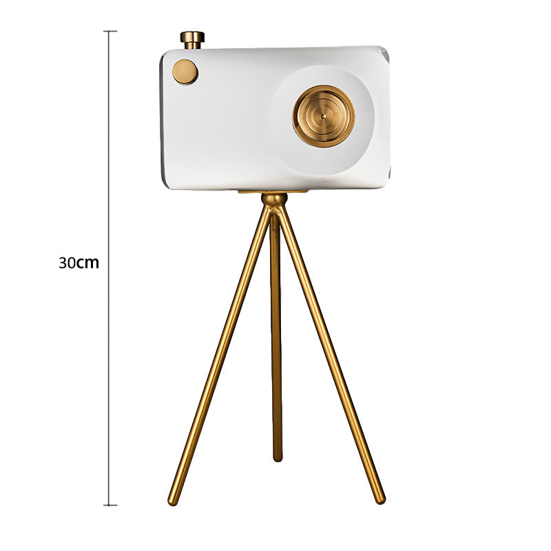 Retro Camera (Brass & Crystal)