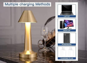 Cordless Touch Sensor Table Lamp Decor