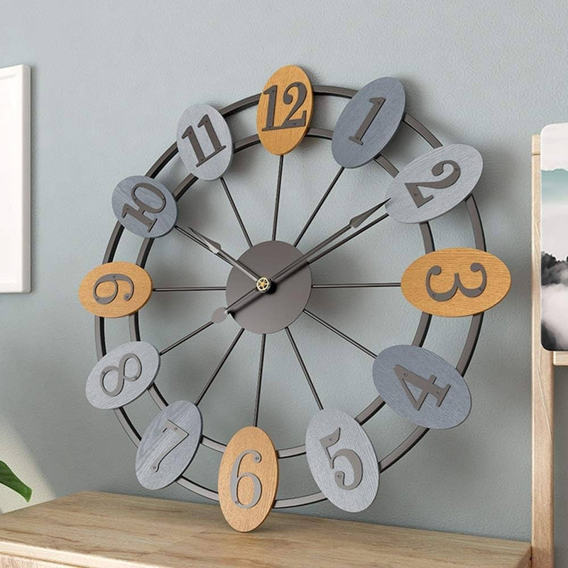 Nordic Ferris Wheel Wall Clock