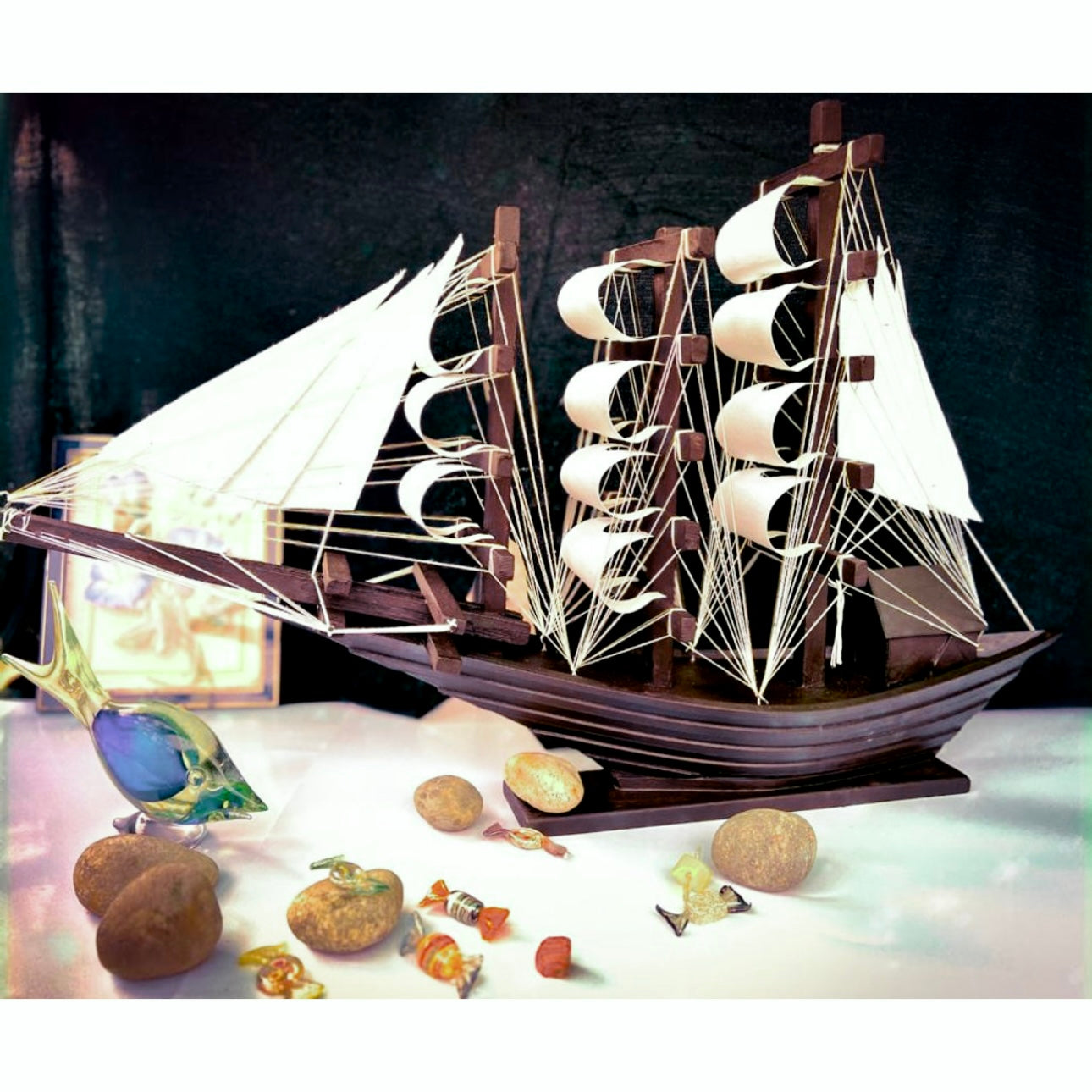 Handcrafted Sailing Ship