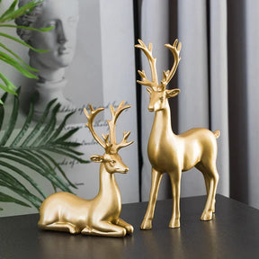 Rein Deer Sculpture ( Pair )