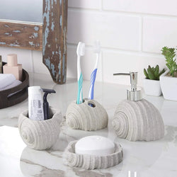 Sea Shell Bathroom Set