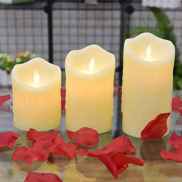 LED Candle Light ( Set of 3 )