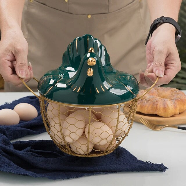 Egg Storage Hen Basket