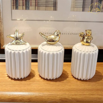 Tiny Animal Creatures Storage Jars