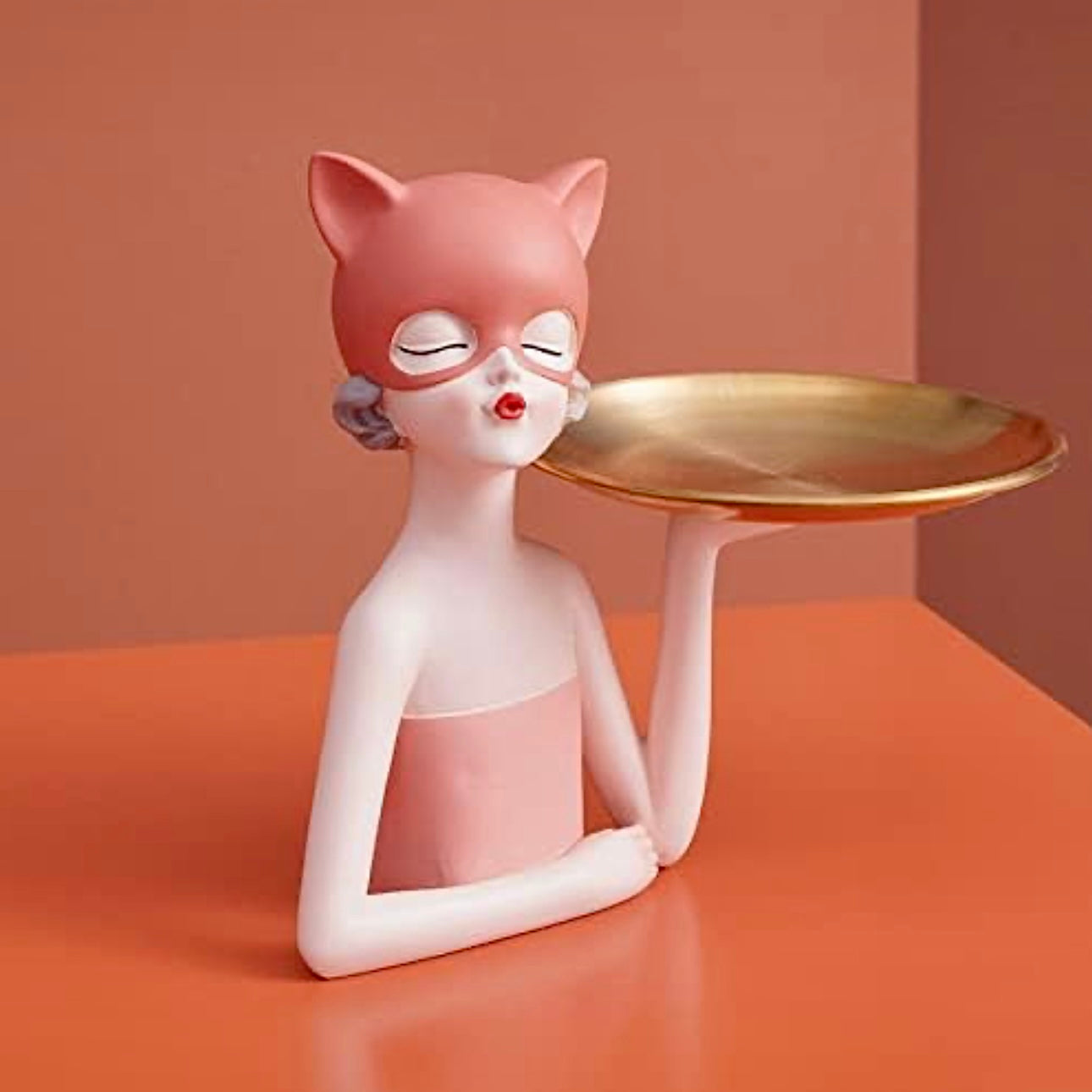 Cat Girl Storage Sculpture