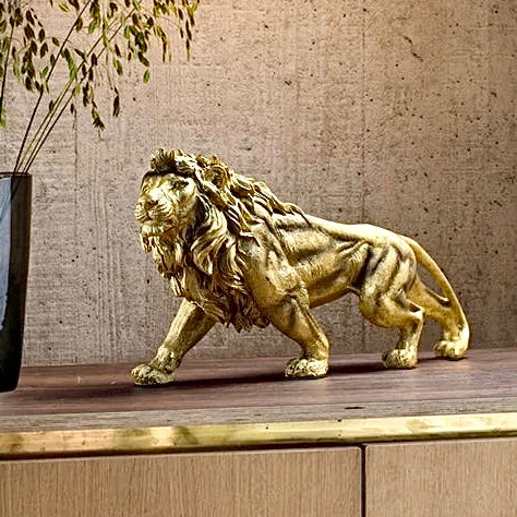 Safari Lion Statue