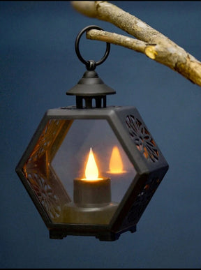 LED Hexagonal Wind Lamp